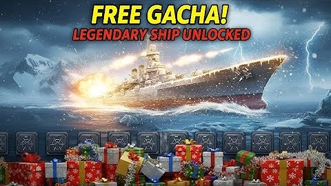 🤯 FREE LEGENDARY SHIP?! Winterfest Event Gives USS Battlecruiser 2000! (Modern Warships)