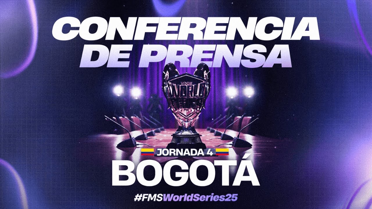 CONFERENCIA DE PRENSA I FMS WORLD SERIES COLOMBIA 2025 I Urban Roosters