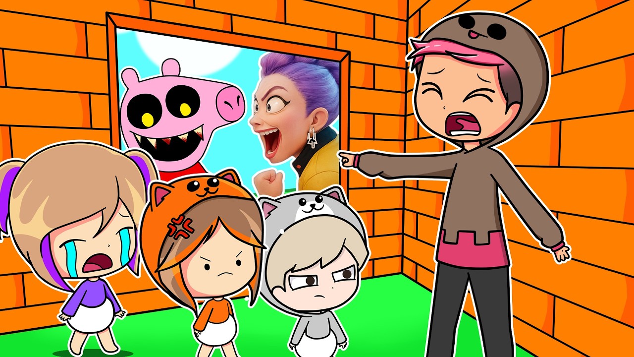 CONSTRUÍ UNA CASA PARA PROTEGER A MIS AMIGOS en ROBLOX 😱