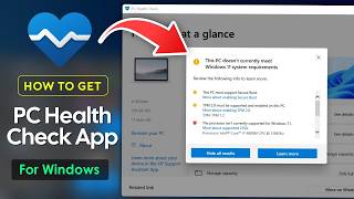 How to Install Microsoft PC Health Check App on WindowsApril 30, 2026