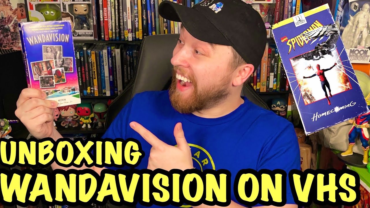 UNBOXING WandaVision VHS, Spider-Man VHS, & More | They Work!