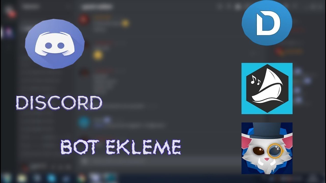 Discord Bot ekleme Nasıl Yapılır? YouTube
