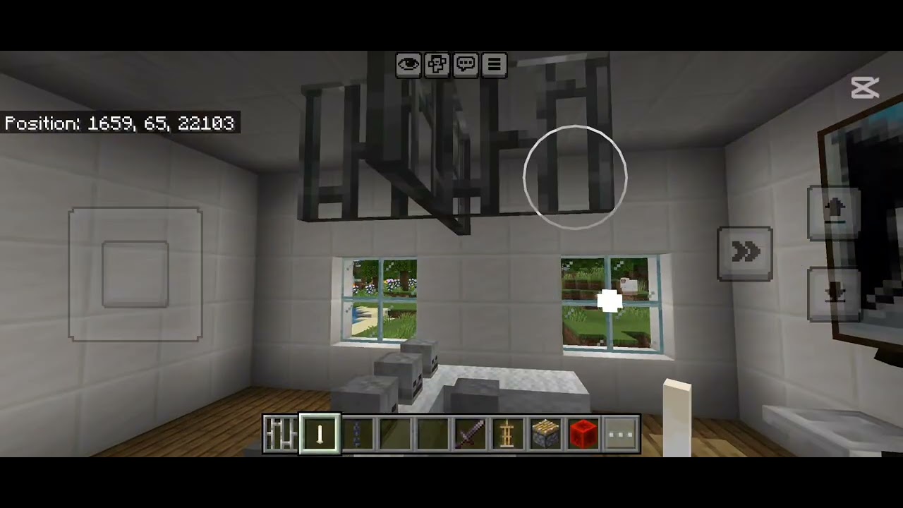 Building a Cozy Living Room in Minecraft! 🔥 (No Mods)