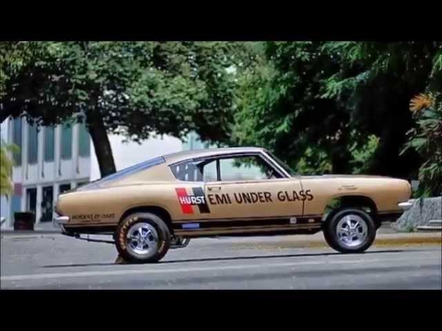 HURST “HEMI UNDER GLASS “ 1966 バラクーダ　超レア 1966 Plymouth Barracuda Hurst Hemi Under Glass (1/25) (fs)