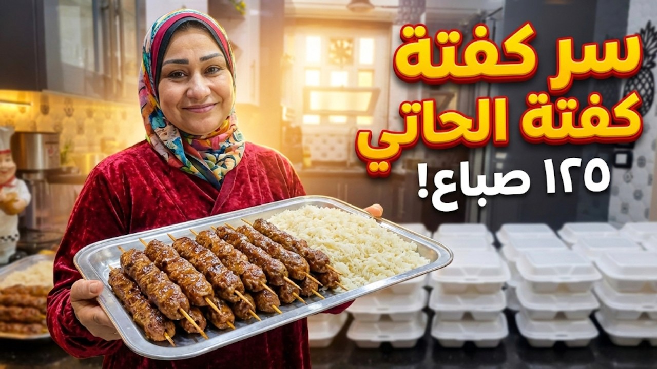 تفريزات رمضان 2026 🍖 أقوى روتين إطعام قبل رمضان 2026 🌙 عملت 125 صباع كفتة بتتبيلة وهمية