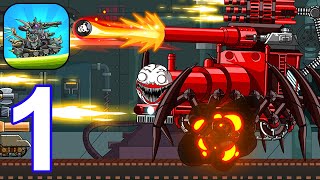 Tank Arena Steel Battle - Gameplay Walkthrough Part 1 Tutorial Level 1-9 Boss Fight (iOS, Android) screenshot 5