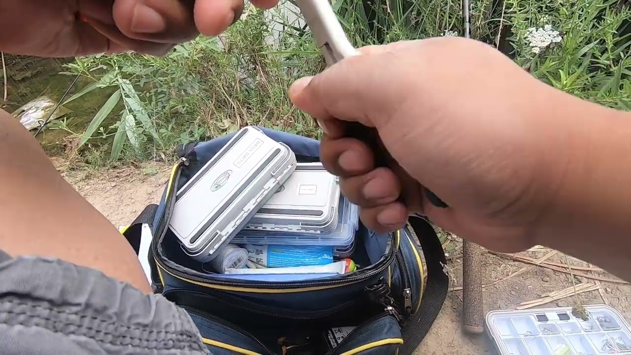 One Spot Challenge Fishing at Lake Aquitaine, Bass and Sunfish, Mississauga, Full Uncut