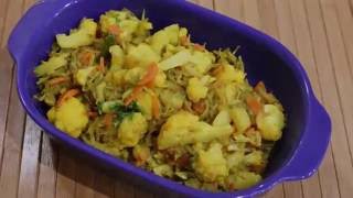 পচ মশল সবজ - Mixed Vegetables R