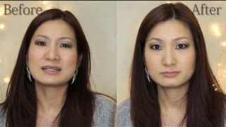 秋メイク！一重・奥二重のキャットアイ・スモーキーアイの書き方