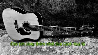 Karaoke Cánh Hông Phai (Beat Guitar Tone Nữ) - Hoàng Yến Chibi