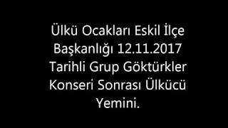 Ülkücü Yemini (Allah Türkü Korusun Ve Yüceltsin)