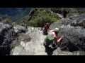 Huayna Picchu - Part 2 (HD video of entire Descent)