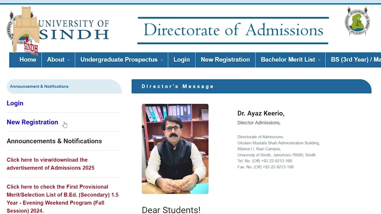 How to Submit Admission Form for Bachelor and Master Degree Programs for the Admissions 2025