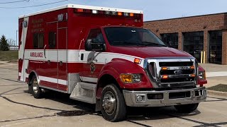 West Allis Fire Med 1 Responding 3-5-24