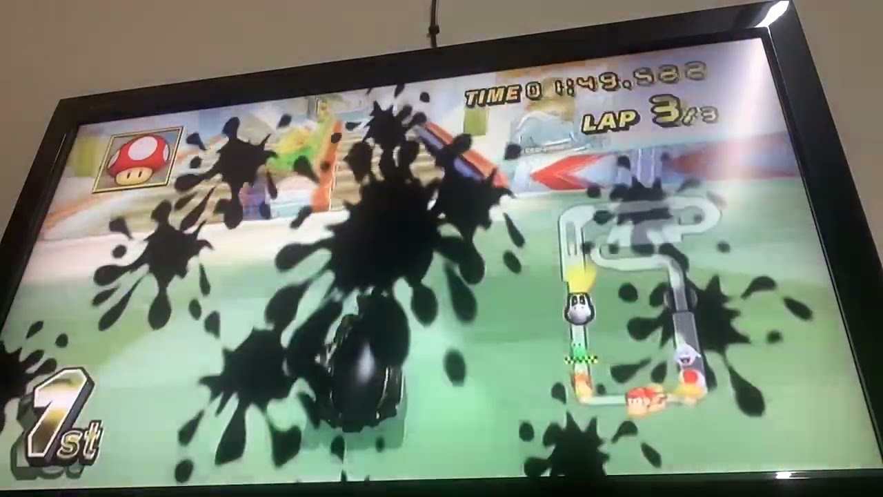 Mario Kart Wii 150CC Flower Cup Dry Bones Concerto