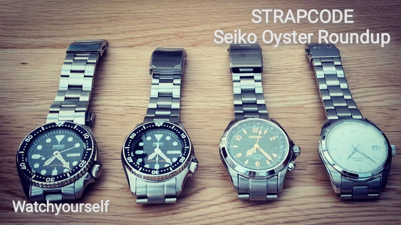 SEIKO SKX013, SKX007, SARB017 Alpinist - Stapcode Oyster Roundup - YouTube