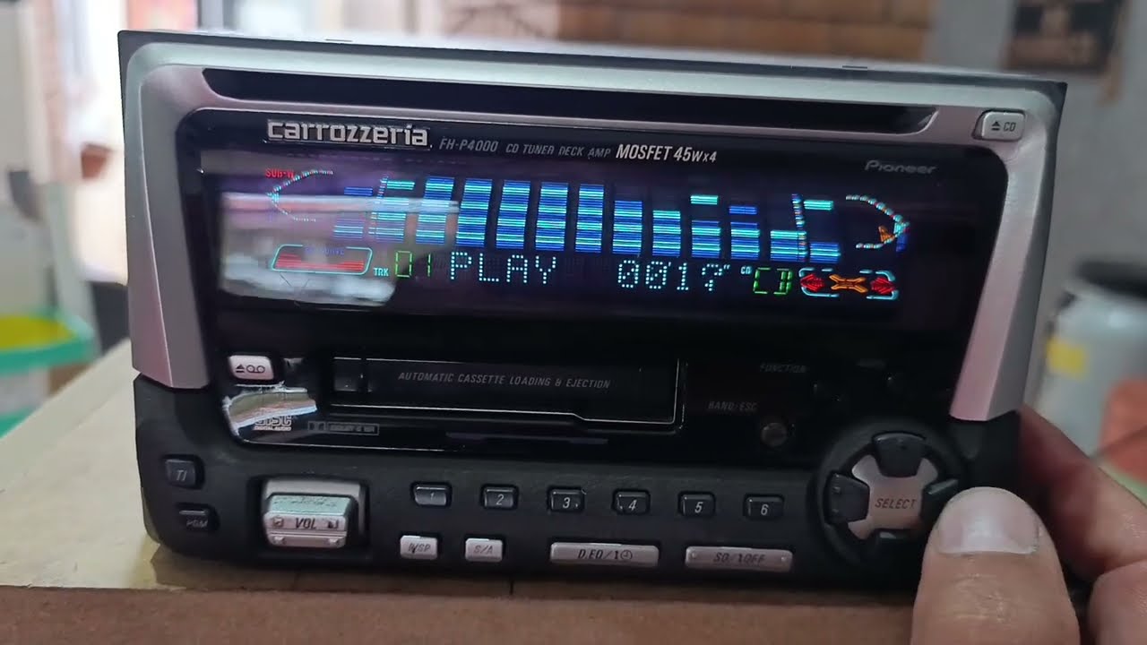 Carrozzeria Pioneer FH-P4000 - YouTube
