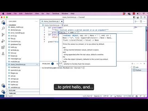 Week 17 - Lesson 1: Python Higher Order Functions