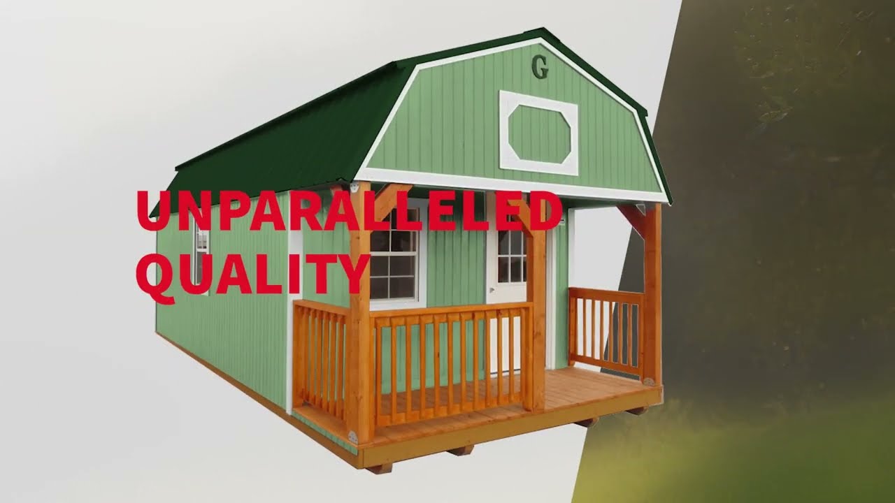 Lofted Barn Cabins at Graceland Portable Buildings