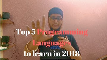 TOP 5 Programming Languages to learn in 2018
