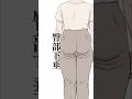 中年の臀部下垂を引き上げるエクササイズ!