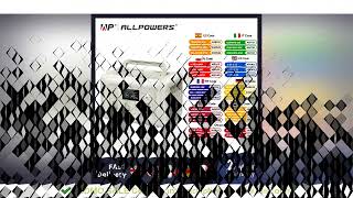 ALLPOWERS R600 Portable Generator 299Wh 600W Powerstation with AC Outlets LiFePO4 Battery for Home T