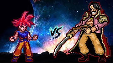 🔴GOKU SSG V7 VS PRIME GOL D ROGER V2 IN JUMP FORCE MUGEN