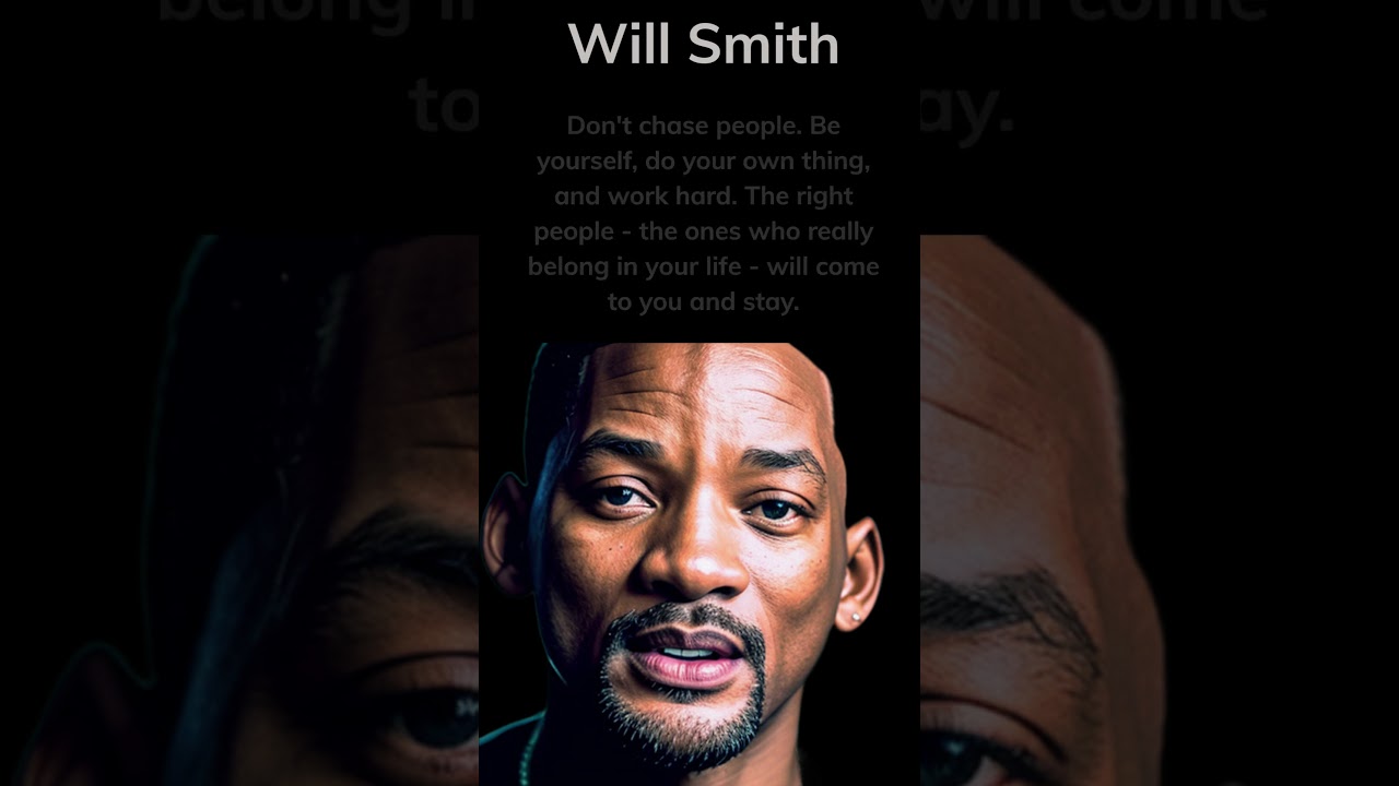 WILL SMITH 🎥 Top 3 Quotes 