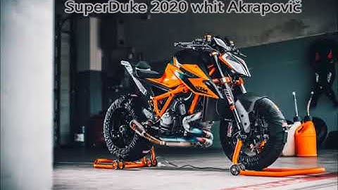 SuperDuke turn signal connection whit akrap