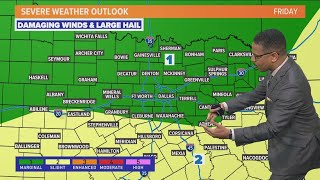 Dfw Weather Quick Hit: Latest Friday Rain Forecast