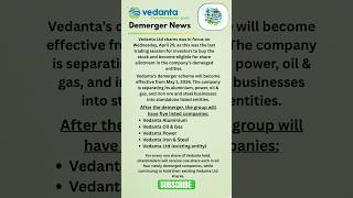 Vedanta Demerger Explained🔥 1 Share = 5 Shares? 😱 Biggest Stock Split 2026? #vedanta #trending