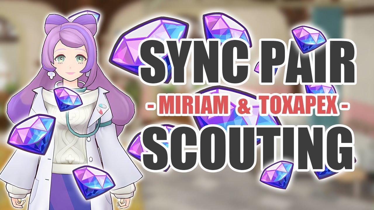 [Pokemon Masters EX] МИРИАМ ЛЮБИТ МЕНЯ! | Синхронный парный разведчик — Мириам и Токсапекс
