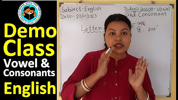 primary interview democlass #vowel&consonants #englishdemoteaching #tetinterview #microteachingengli