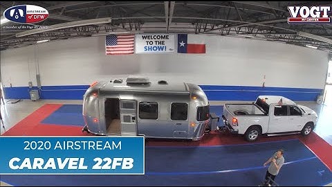 New 2020 Airstream Caravel 22FB Walk Through Tour