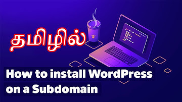how to create a subdomain in cpanel and install wordpress In Tamil