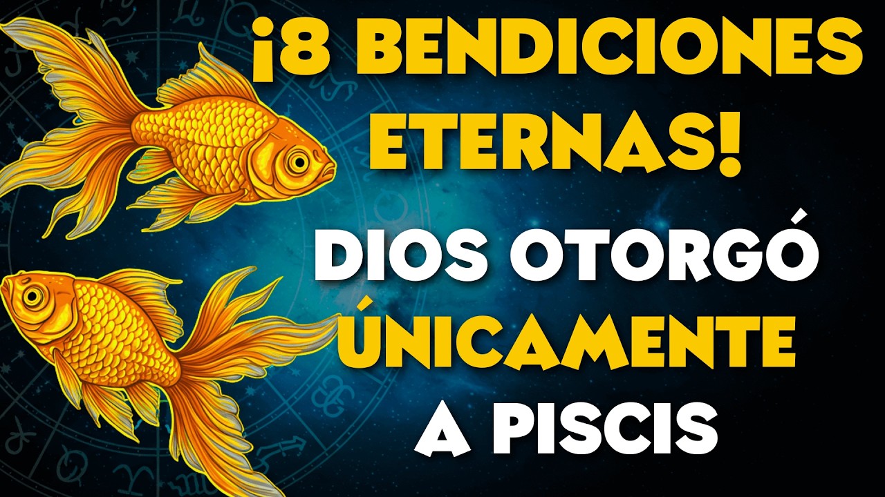 ¡LAS 8 BENDICIONES ETERNAS QUE DIOS OTORGÓ ÚNICAMENTE A LOS NACIDOS EN PISCIS!