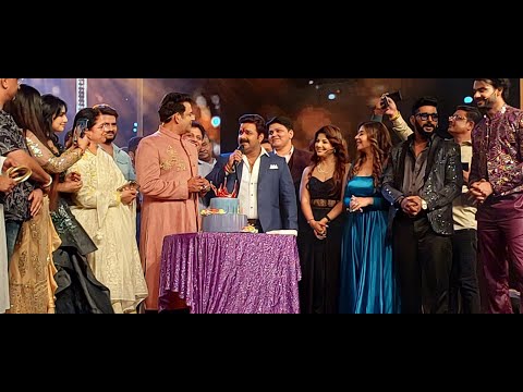 Pawan Singh's Musical Tribute to Ravi Kishan on His Birthday Celebration in Lucknow.