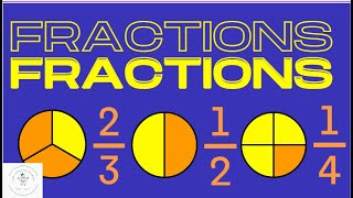 FRACTIONS for KIDS! Learn about 1/2, 1/4, 1/3, 1/5 and more!