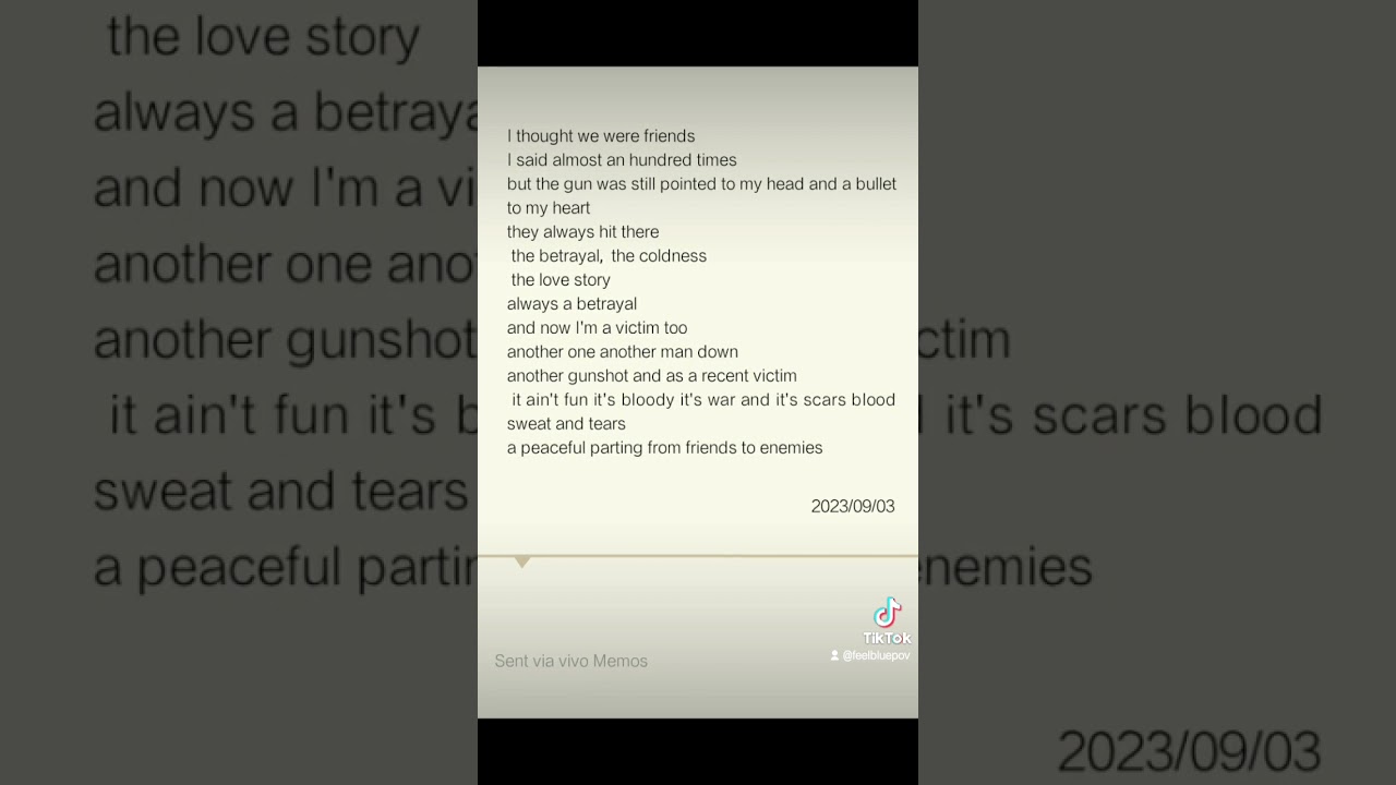 Self written love poems- betrayed by love