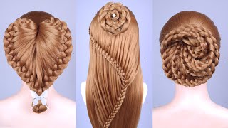 3 Different And Easy Hairstyle | Simple Hairstyle | New Hairstyle | Cute Hairstyles Long Hair Girls