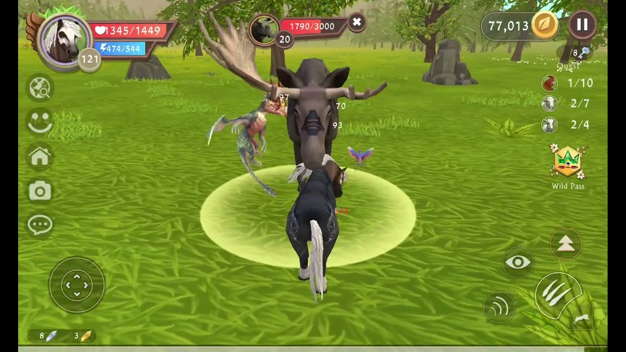 Fighting bosses in wildcraft (part 3)