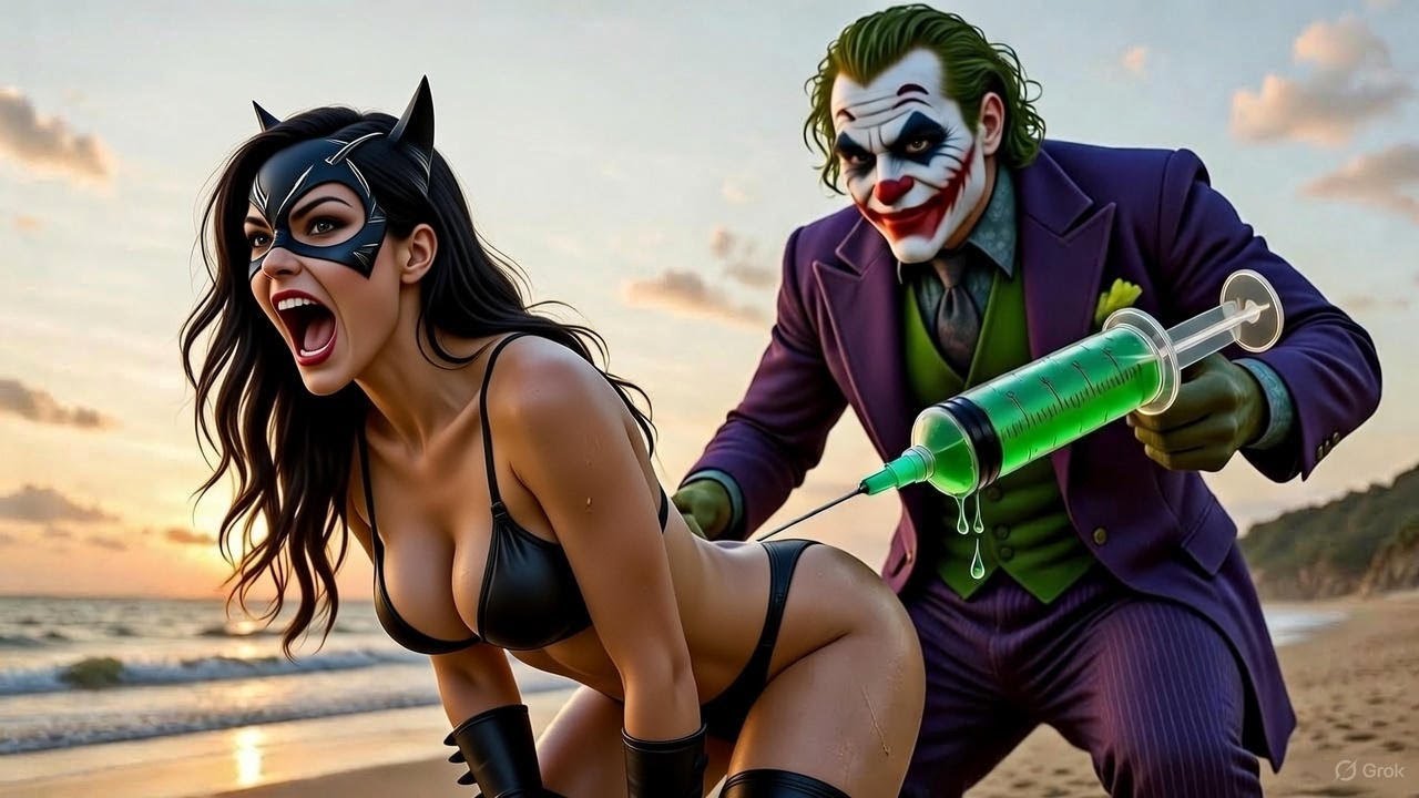 Unexpected Team-Up 💔 Red Hulk Jr’s Crazy Beach Pranks on Spider-Man, Bald Wonder Woman & Supergirl