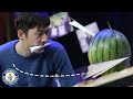 Paper airplanes into watermelons challenge - Guinness World Records