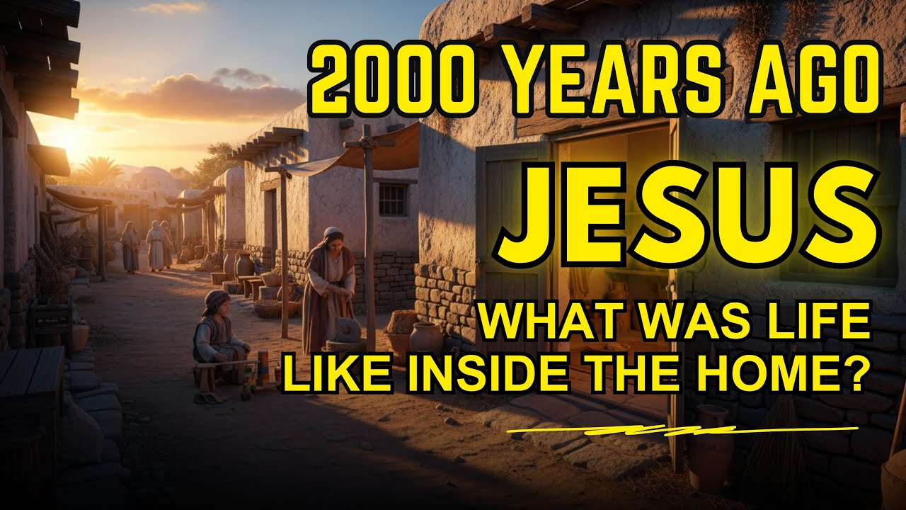 Inside Biblical Homes from the Time of Jesus 2,000 Years Ago | Peace in Jesus
