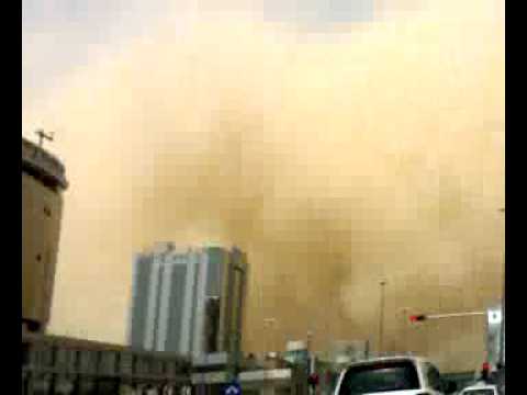   10  2009      لحظه قدوم العاصفه