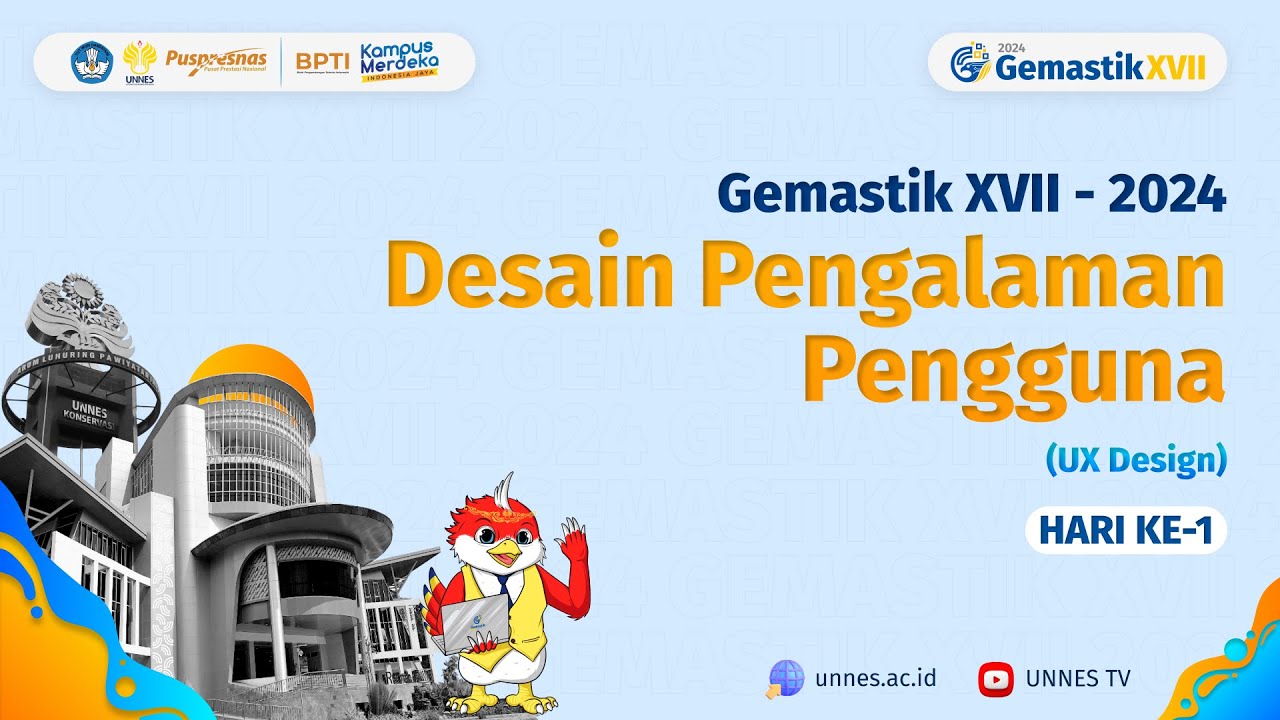 🔴 [ LIVE ] GEMASTIK XVII 2024 - DIVISI IV DESAIN PENGALAMAN PENGGUNA ...