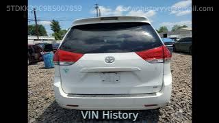 2011 Toyota all models 5TDKK3DC9BS007859