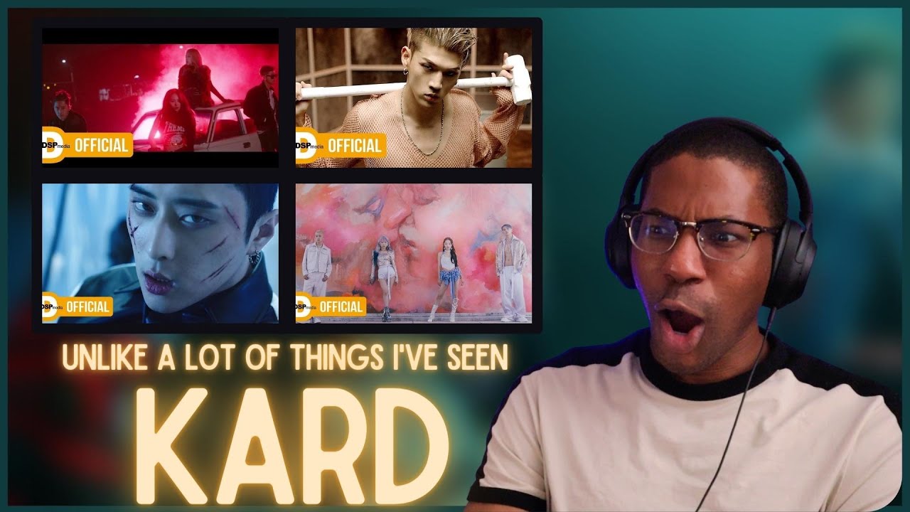 KARD | 'Oh NaNa', 'Dumb Litty', 'Gunshot', 'Ring The Alarm' REACTION | Very unique!!