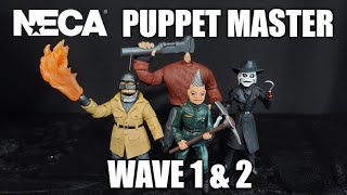 NECA Puppet Master Ultimate Blade, Torch, Pinhead, & Tunneler Action Figure Review