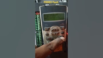 Abb Drive F0002 Fault Reset #electrical #drive #tagline #subscribe